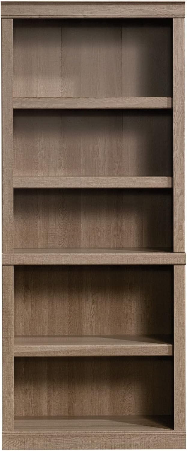 Realspace® 72" H 5-Shelf Bookcase, Spring Oak