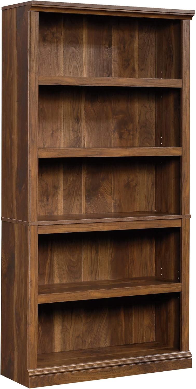 Sauder Miscellaneous Storage 5-Shelf Bookcase/ Book shelf, Select Cherry finish