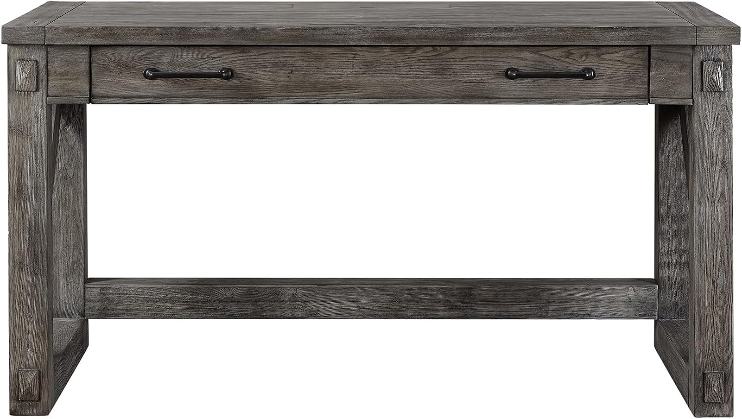 Martin Furniture Avondale Writing Desk Writing Table Wood Office Desk Gray (IMAE384G)